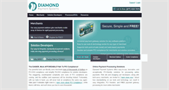 Desktop Screenshot of diamondpaymentsystems.com